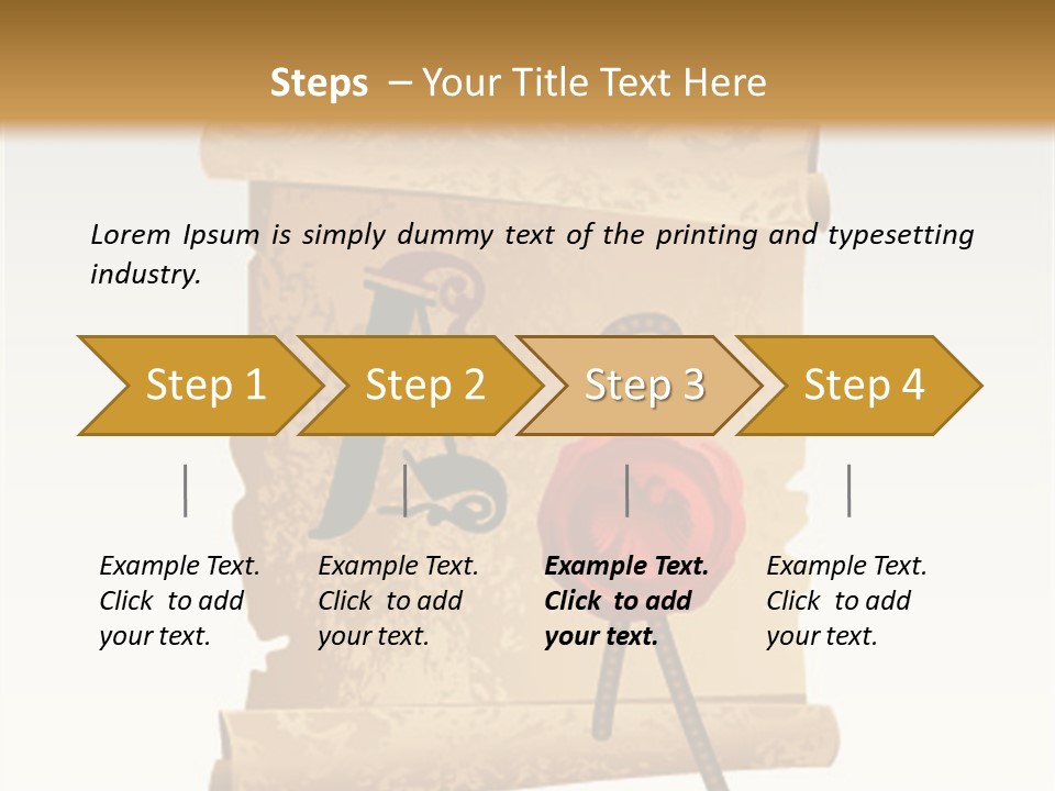 Decoration Luck Foliage PowerPoint Template