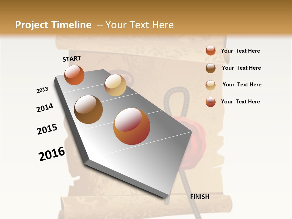 Decoration Luck Foliage PowerPoint Template