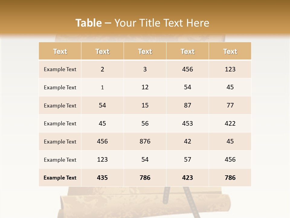 Decoration Luck Foliage PowerPoint Template