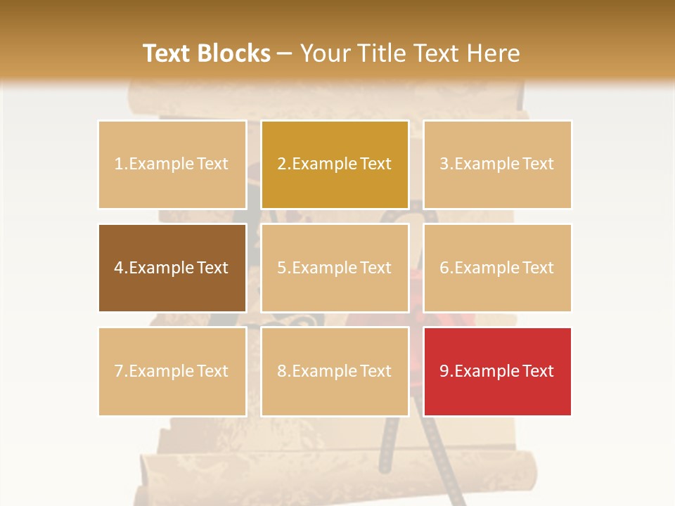 Decoration Luck Foliage PowerPoint Template