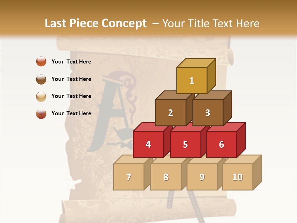 Decoration Luck Foliage PowerPoint Template