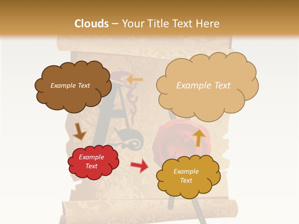 Decoration Luck Foliage PowerPoint Template