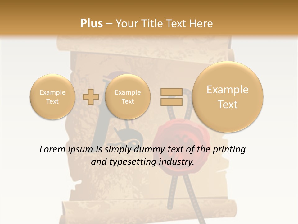 Decoration Luck Foliage PowerPoint Template