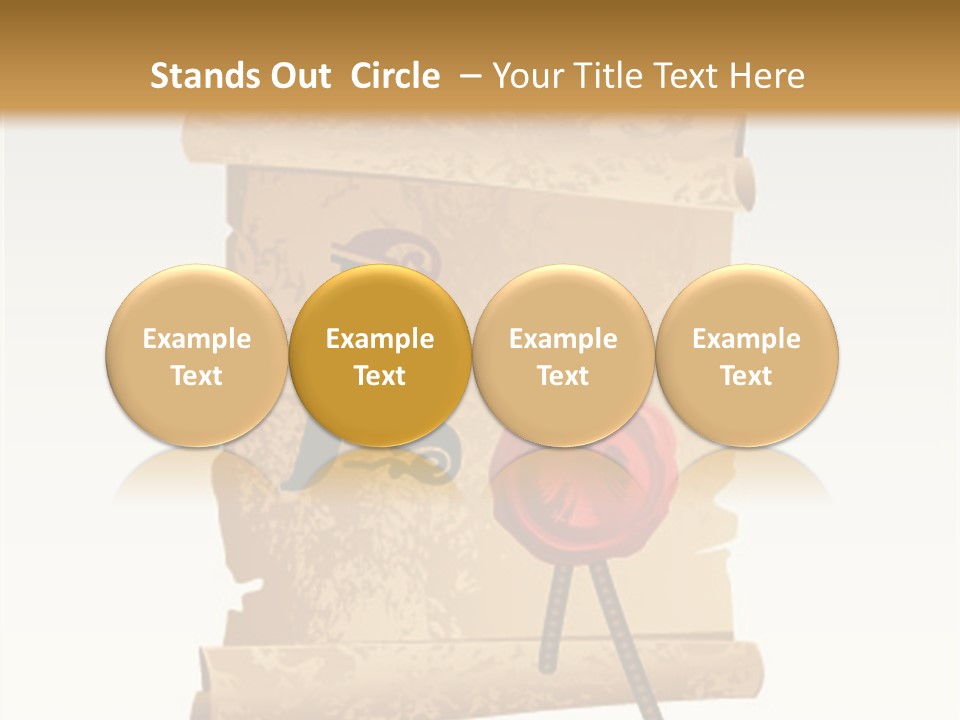 Decoration Luck Foliage PowerPoint Template