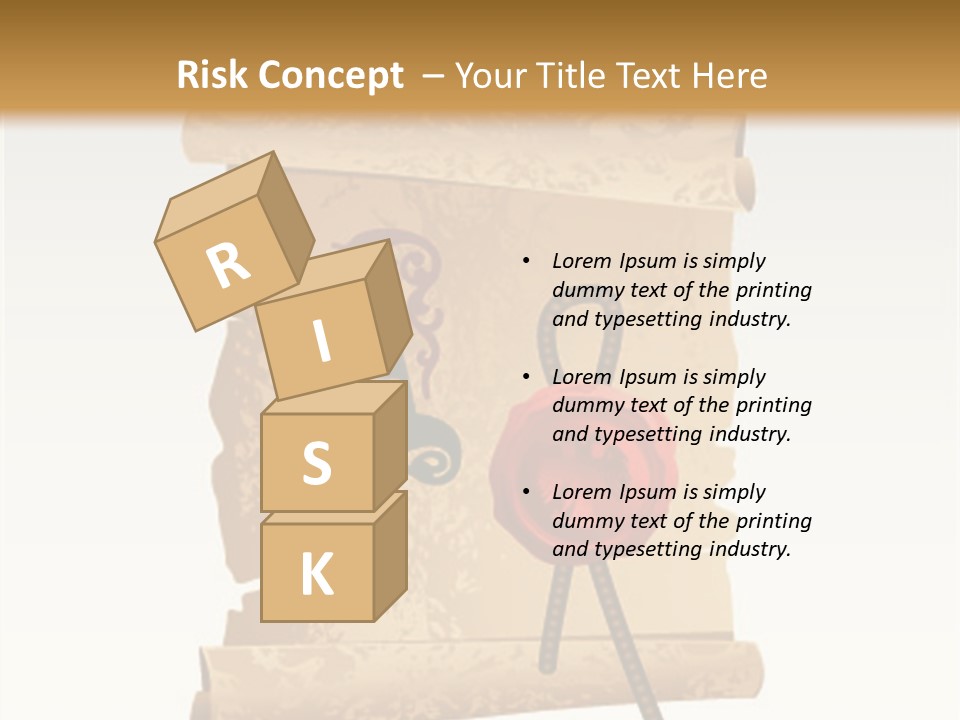 Decoration Luck Foliage PowerPoint Template