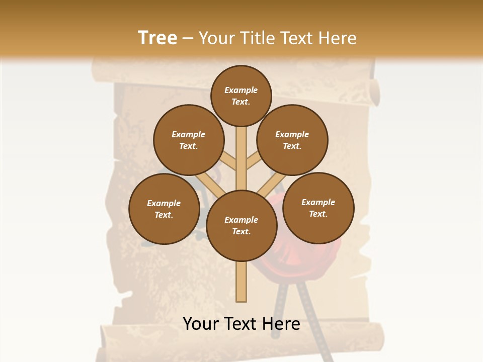 Decoration Luck Foliage PowerPoint Template