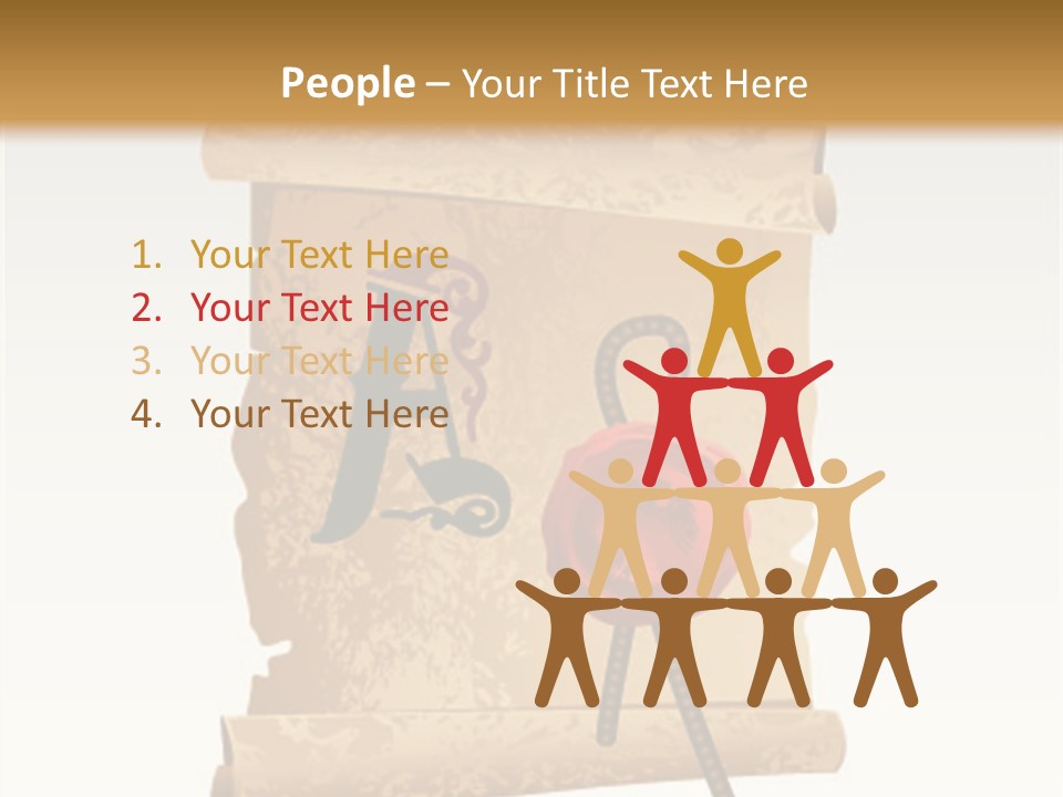 Decoration Luck Foliage PowerPoint Template