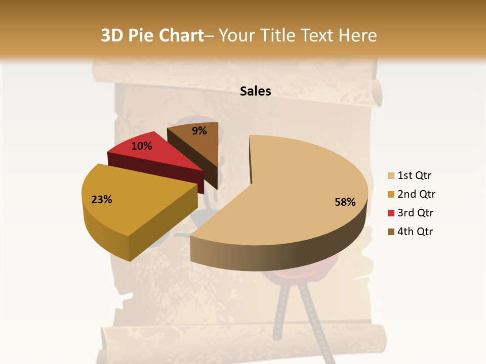 Decoration Luck Foliage PowerPoint Template