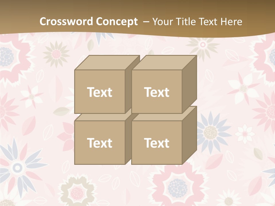 Spring Decorative Detail PowerPoint Template