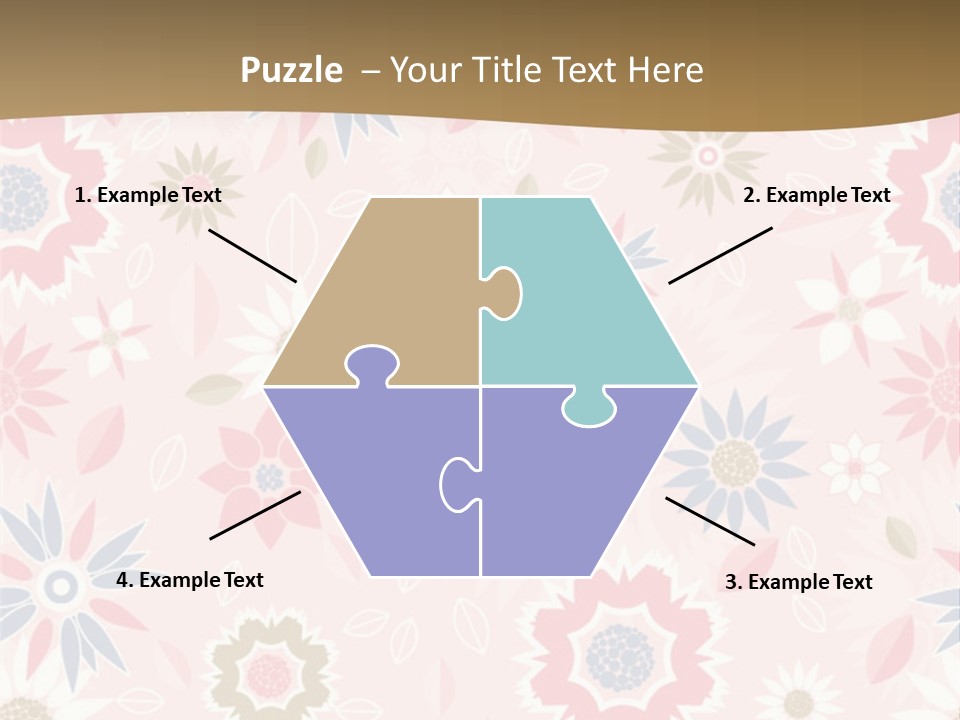 Spring Decorative Detail PowerPoint Template