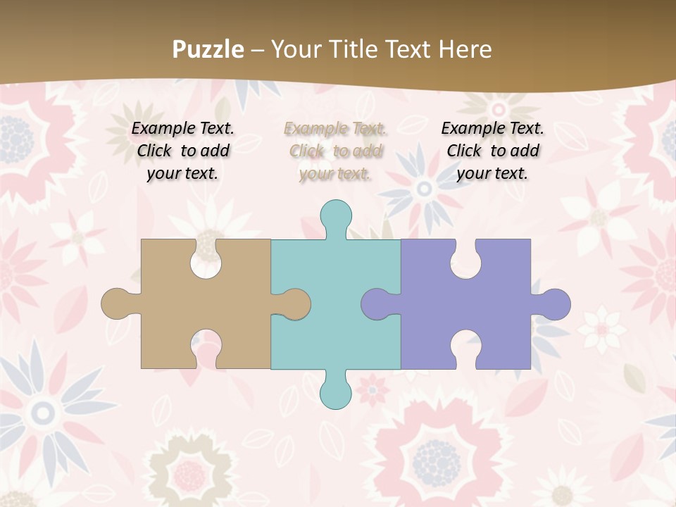 Spring Decorative Detail PowerPoint Template