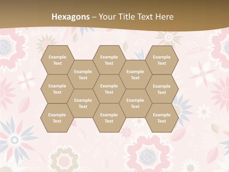 Spring Decorative Detail PowerPoint Template