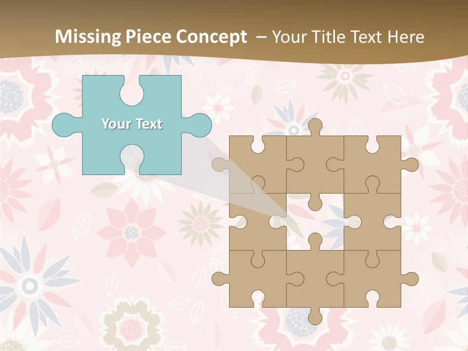 Spring Decorative Detail PowerPoint Template