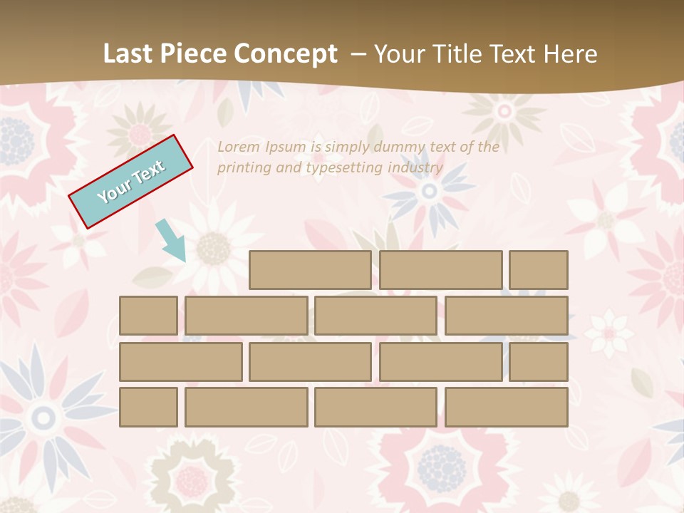 Spring Decorative Detail PowerPoint Template