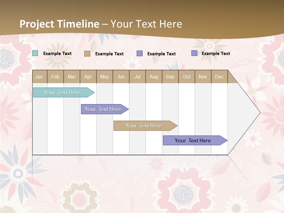 Spring Decorative Detail PowerPoint Template