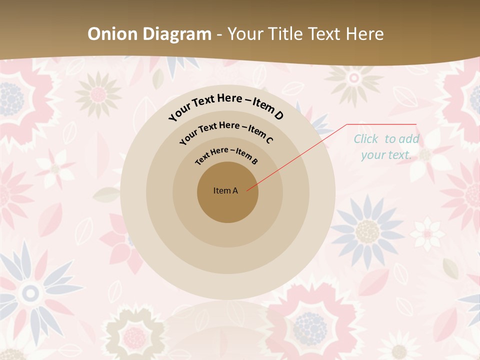 Spring Decorative Detail PowerPoint Template