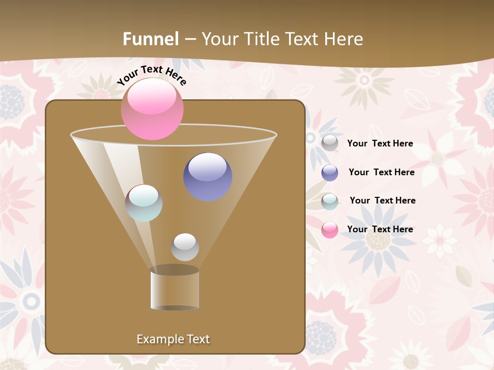 Spring Decorative Detail PowerPoint Template