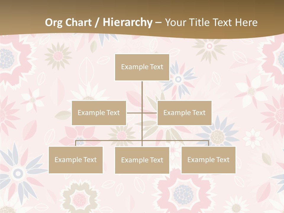 Spring Decorative Detail PowerPoint Template