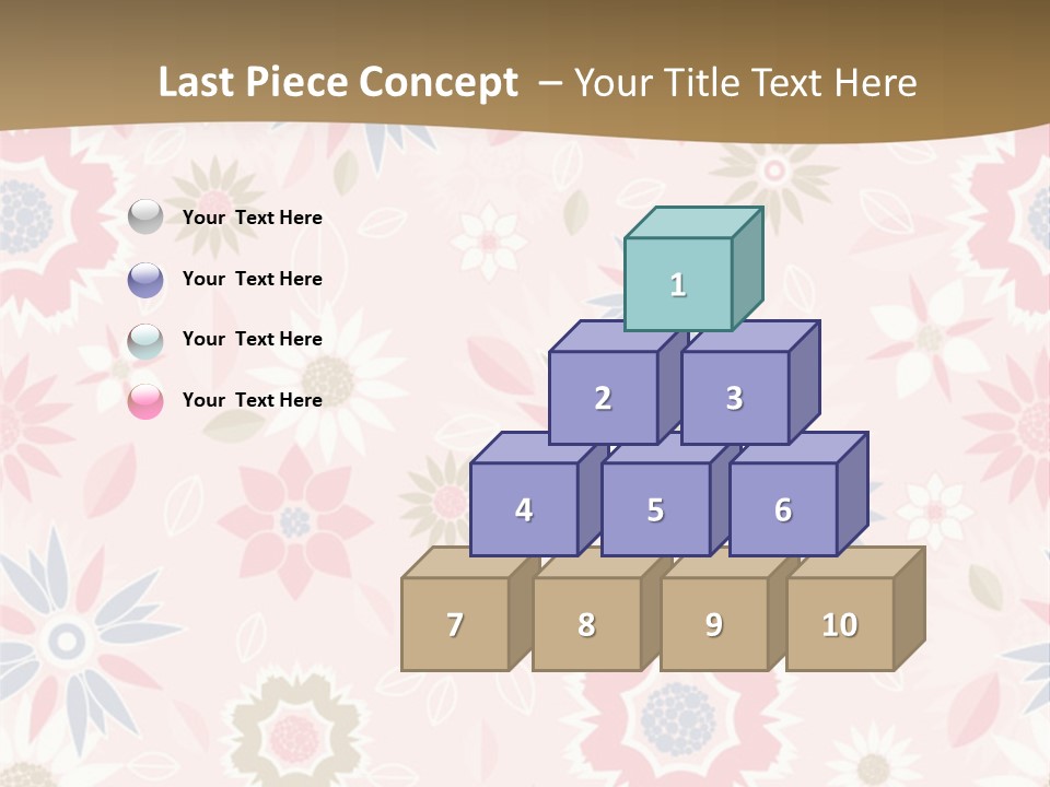 Spring Decorative Detail PowerPoint Template