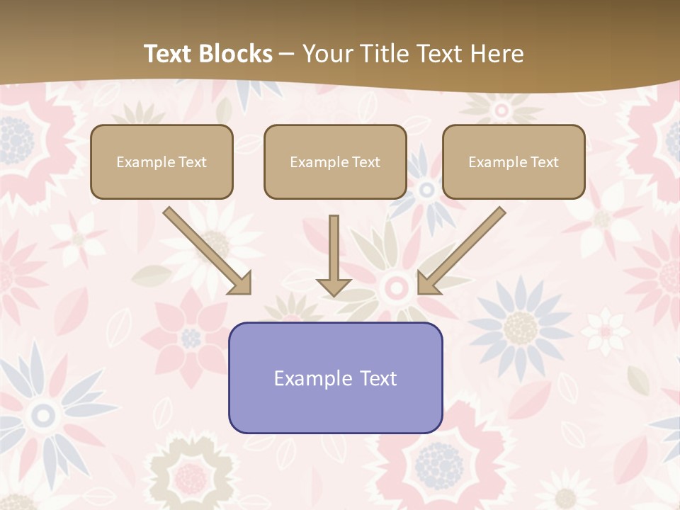 Spring Decorative Detail PowerPoint Template