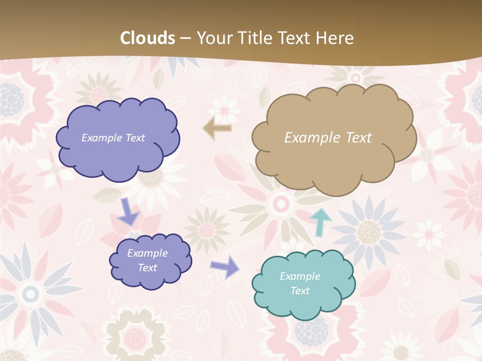 Spring Decorative Detail PowerPoint Template