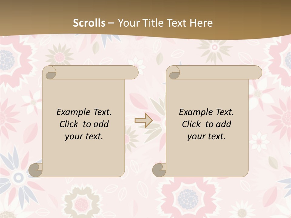 Spring Decorative Detail PowerPoint Template