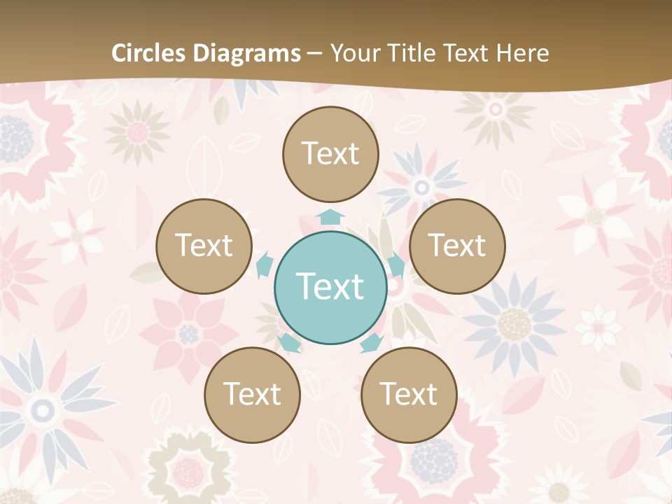 Spring Decorative Detail PowerPoint Template