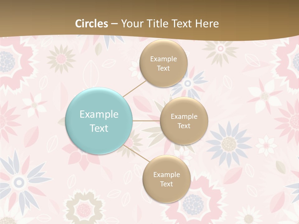 Spring Decorative Detail PowerPoint Template