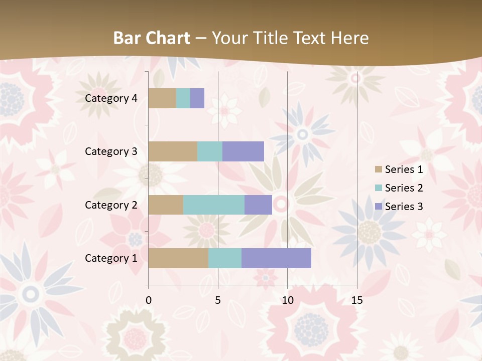 Spring Decorative Detail PowerPoint Template