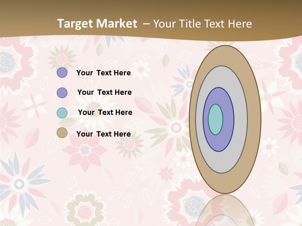 Spring Decorative Detail PowerPoint Template