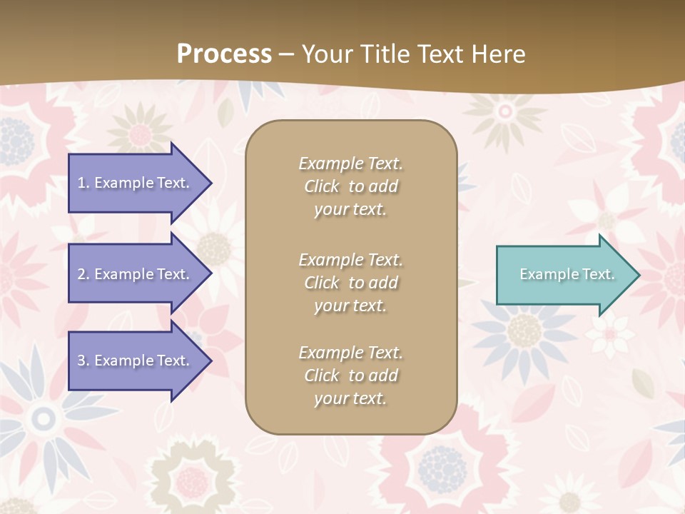 Spring Decorative Detail PowerPoint Template