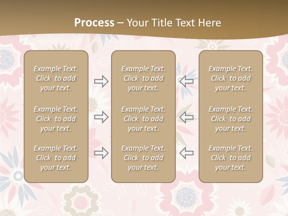 Spring Decorative Detail PowerPoint Template