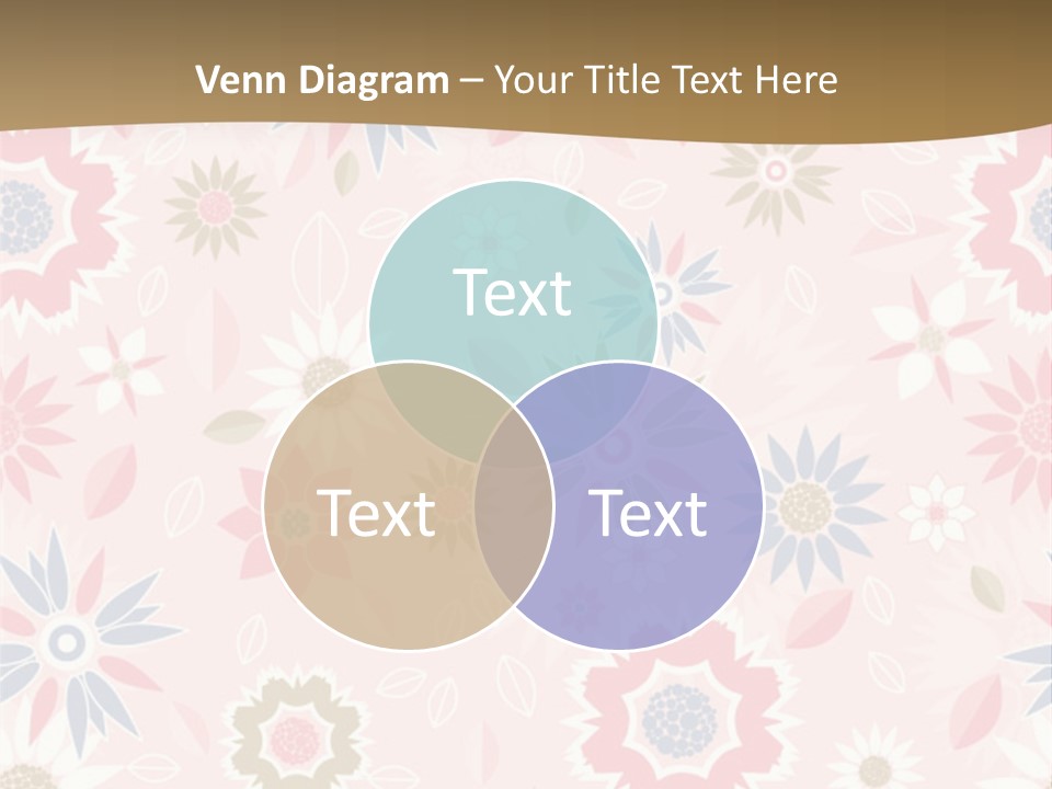 Spring Decorative Detail PowerPoint Template