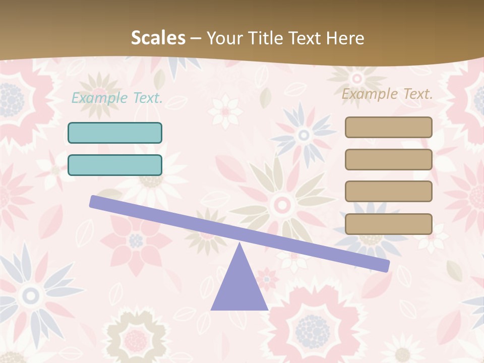 Spring Decorative Detail PowerPoint Template