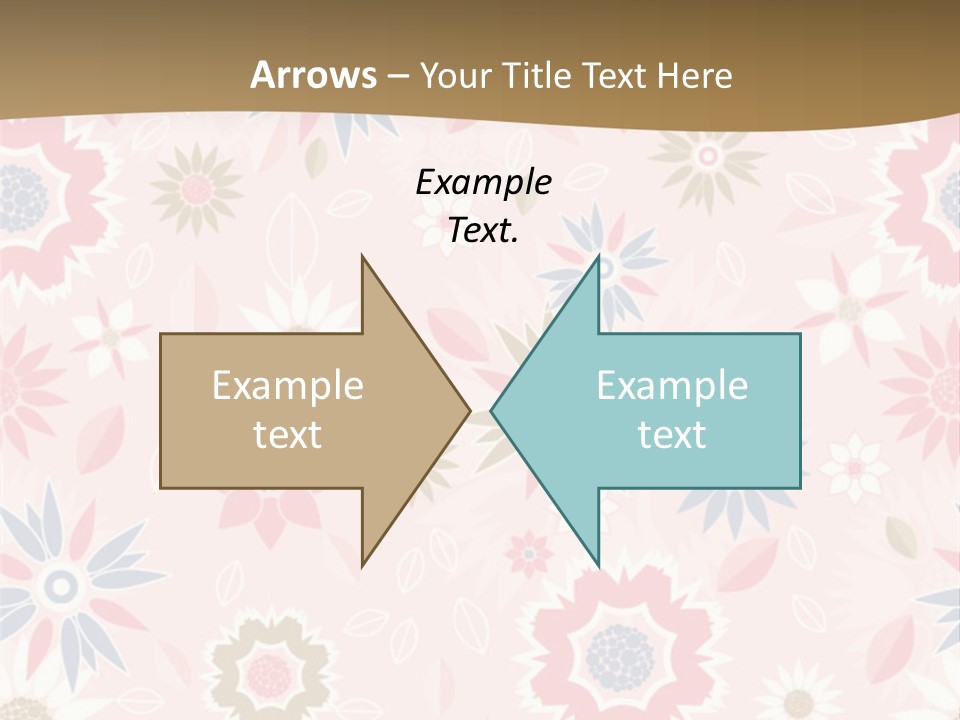 Spring Decorative Detail PowerPoint Template