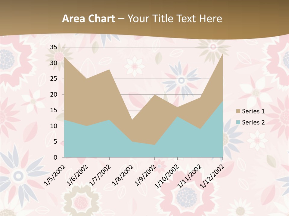 Spring Decorative Detail PowerPoint Template