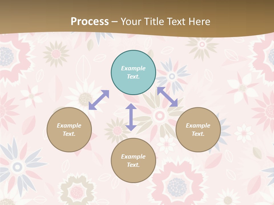 Spring Decorative Detail PowerPoint Template