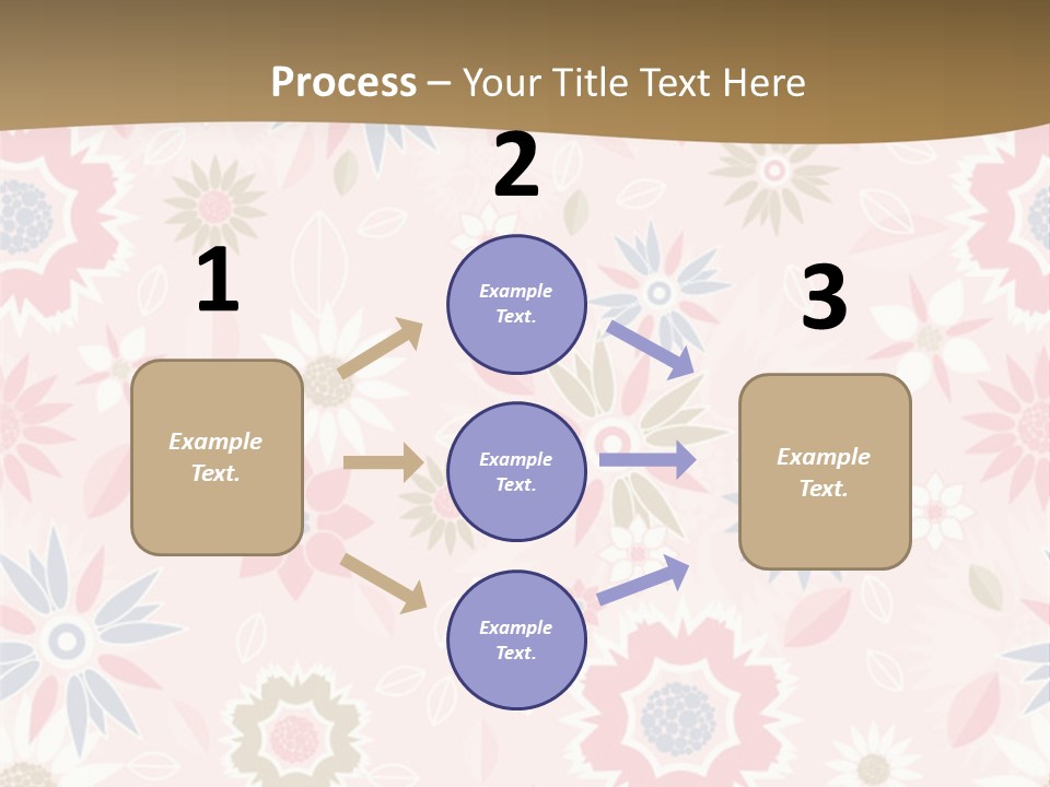 Spring Decorative Detail PowerPoint Template