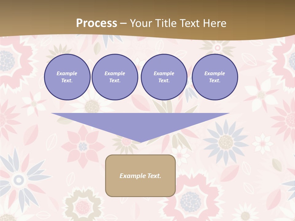 Spring Decorative Detail PowerPoint Template