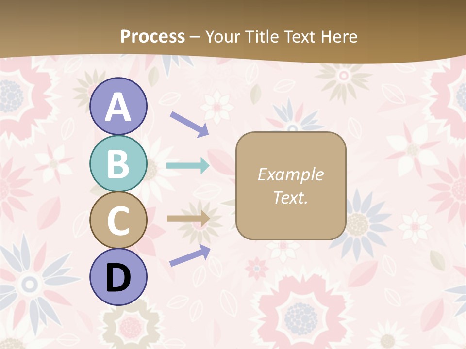 Spring Decorative Detail PowerPoint Template