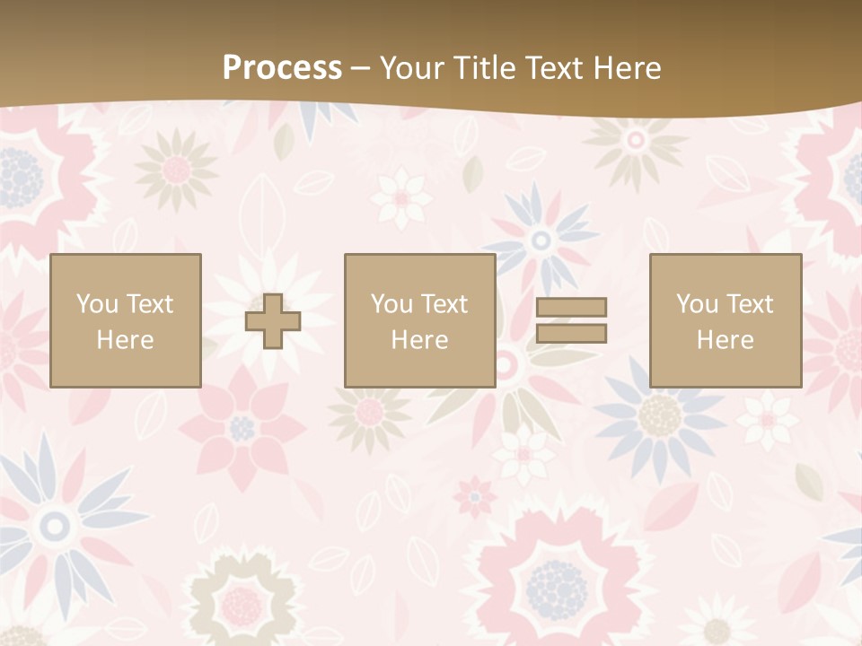 Spring Decorative Detail PowerPoint Template