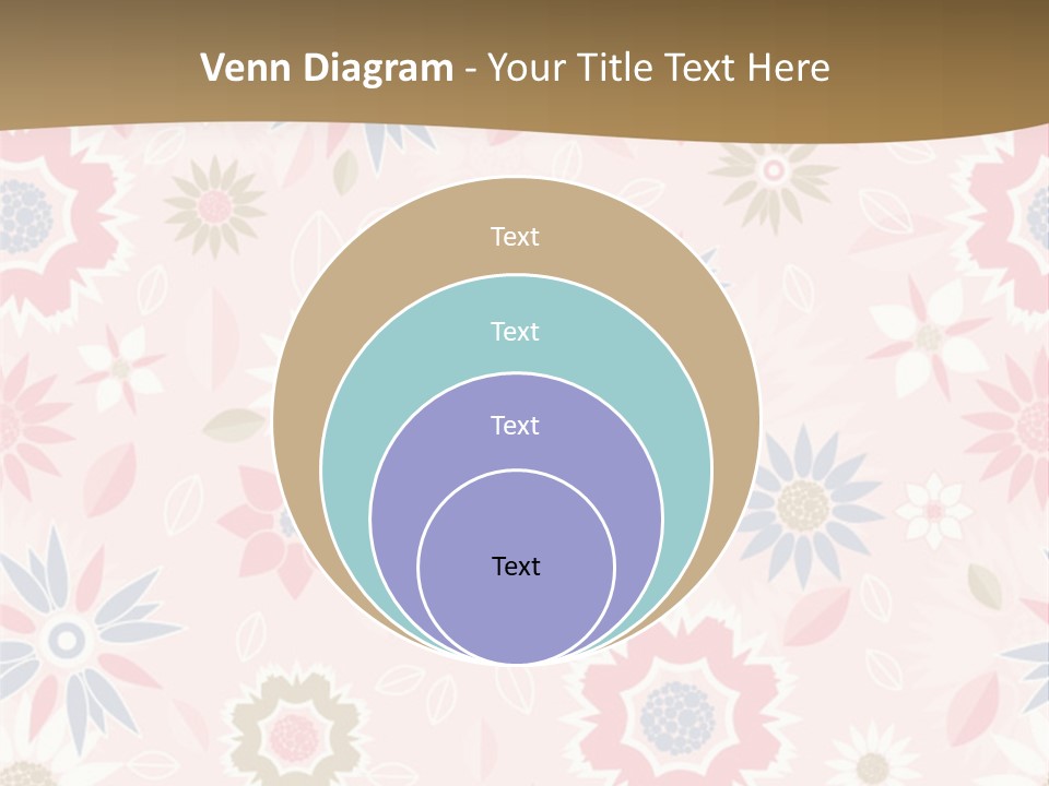Spring Decorative Detail PowerPoint Template