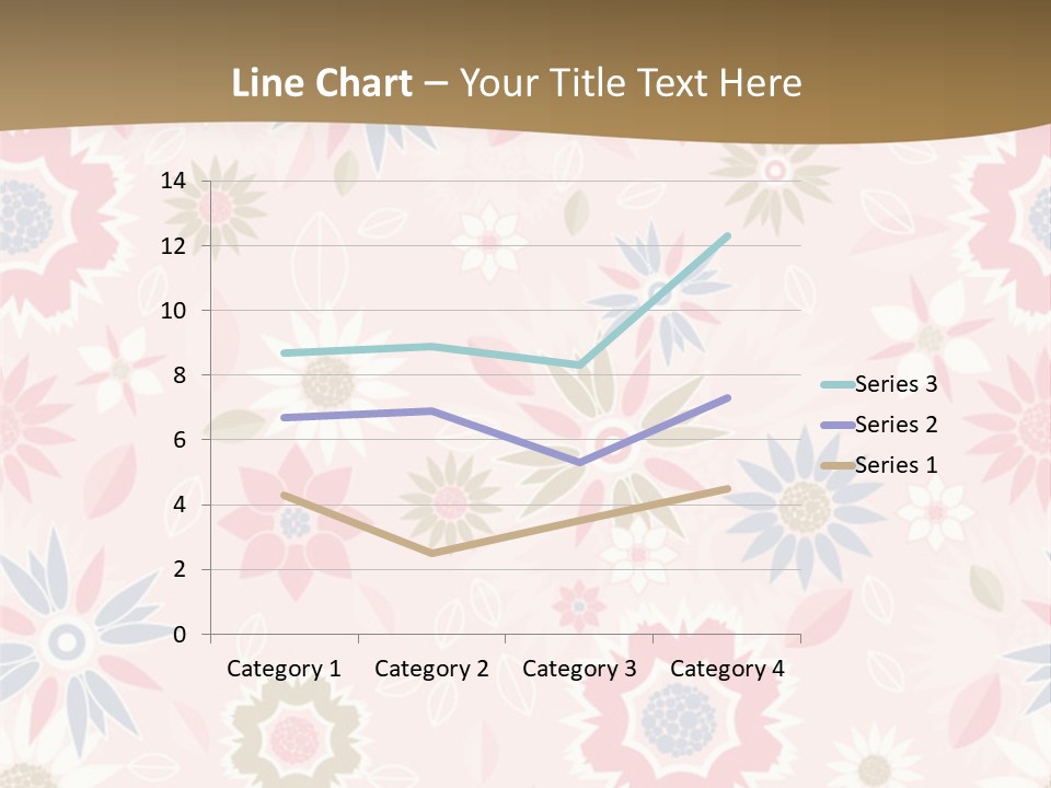 Spring Decorative Detail PowerPoint Template