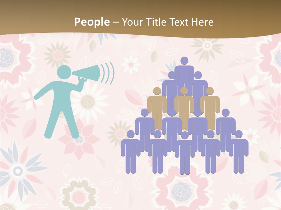 Spring Decorative Detail PowerPoint Template