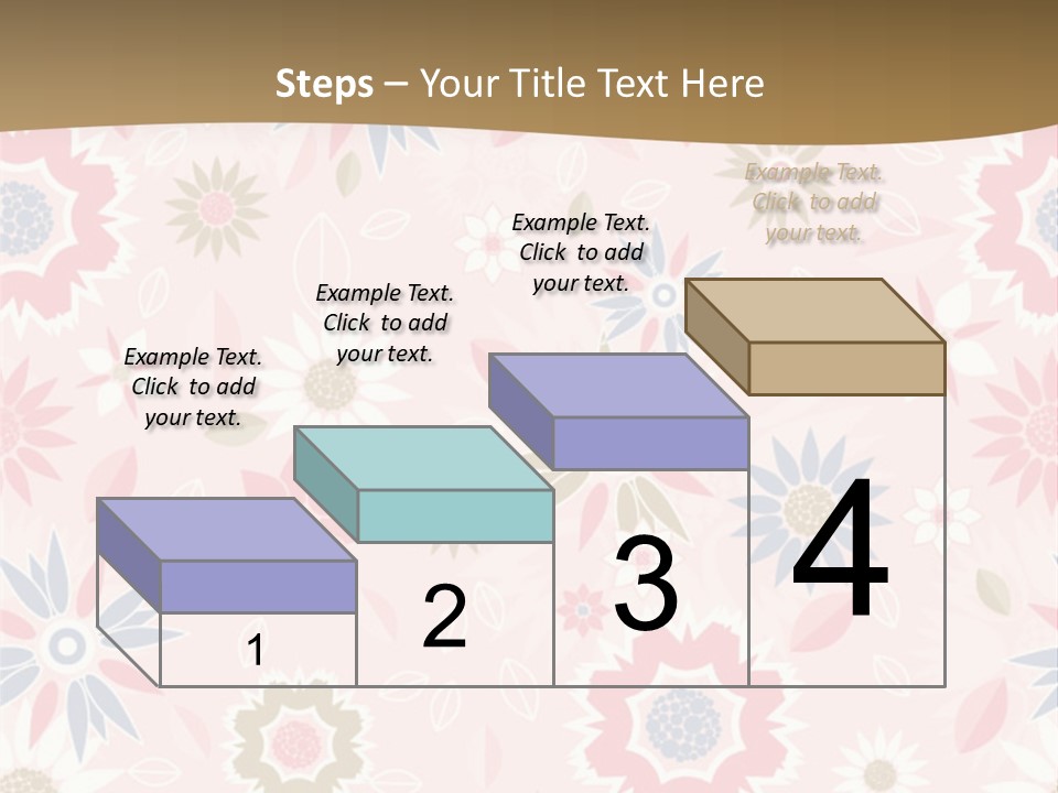 Spring Decorative Detail PowerPoint Template