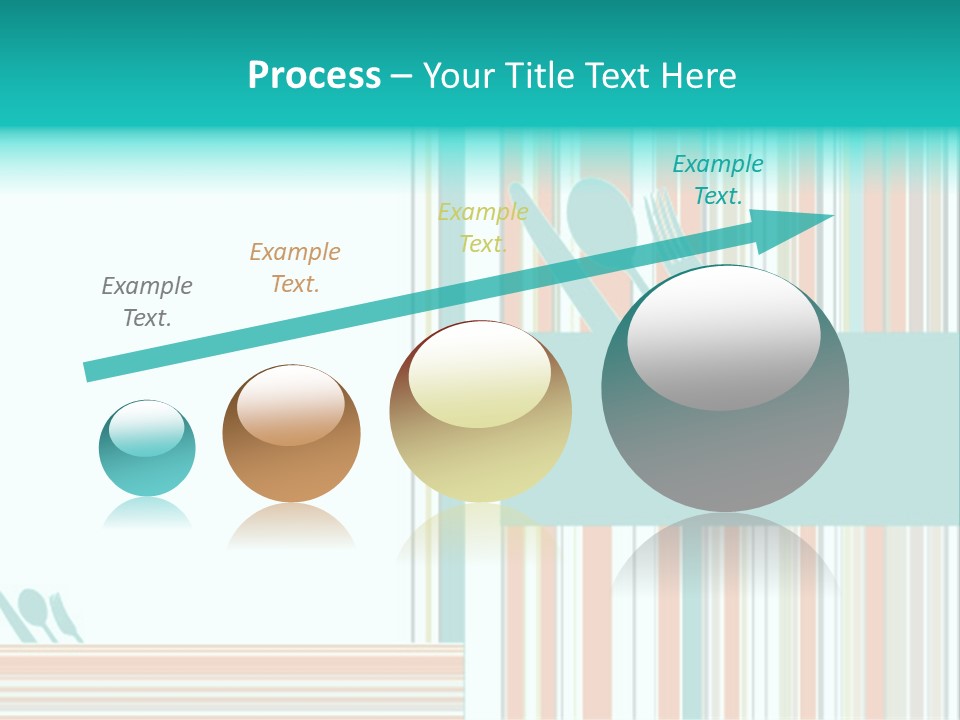 Tag Fork Blue PowerPoint Template
