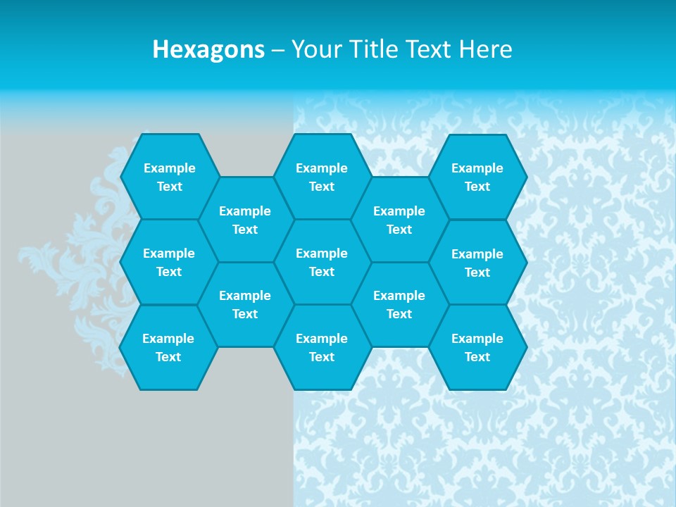 Textile Line Illustration PowerPoint Template