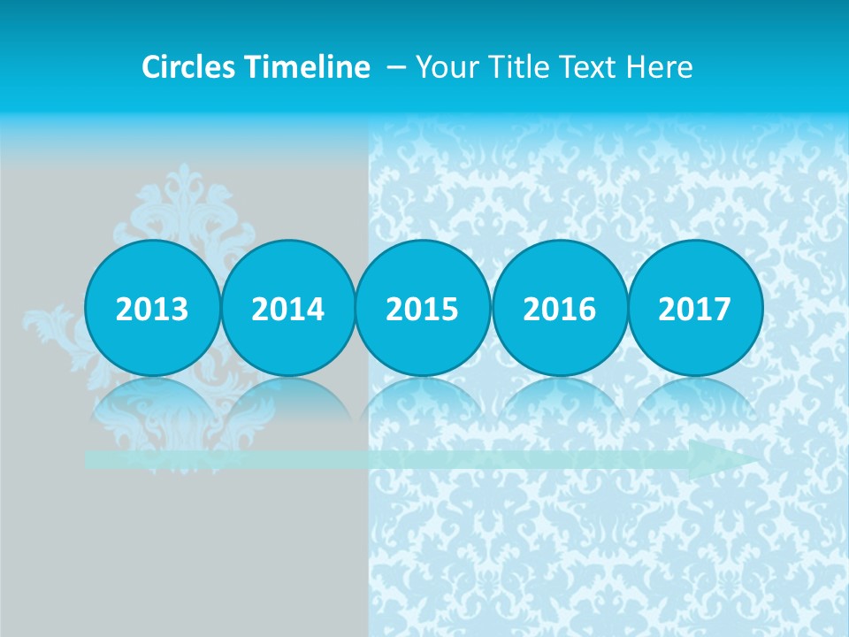 Textile Line Illustration PowerPoint Template