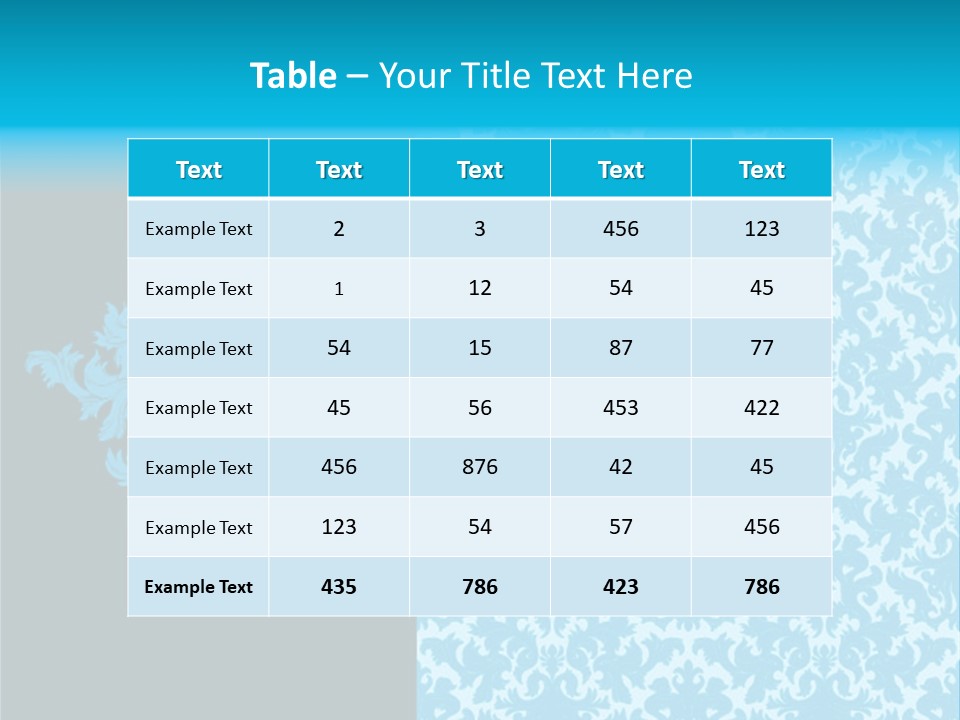 Textile Line Illustration PowerPoint Template