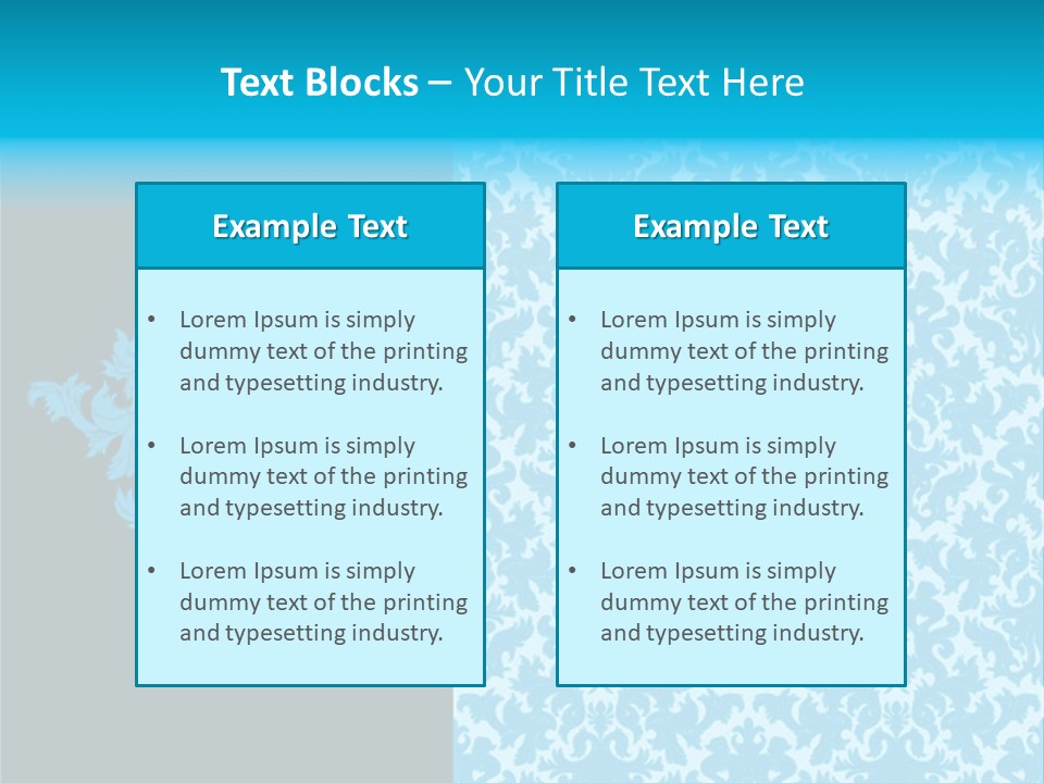 Textile Line Illustration PowerPoint Template